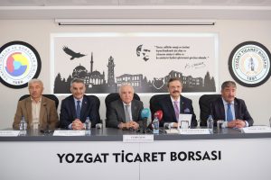 Yozgat Ticaret Borsası’nda iş dünyasıyla istişare toplantısı yapıldı