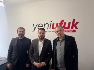 Tinel ve Kaplan’dan gazetemize ziyaret