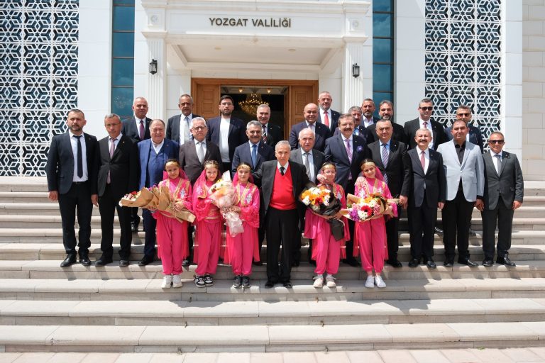 Çiçek ve Hisarcıklıoğlu’ndan Vali Özkan’a ziyaret