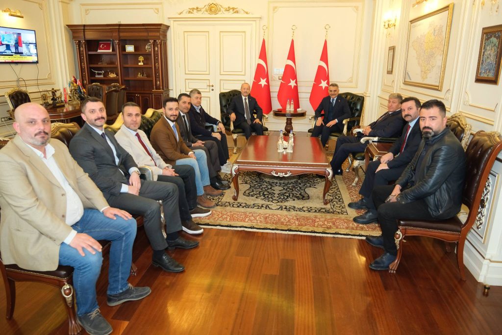 Vekillerden Vali Özkan’a ziyaret