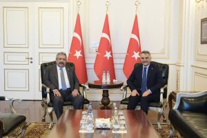 MHP’li Yıldız’dan Vali Özkan’a ziyaret