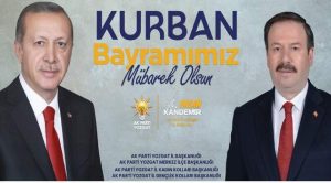 AK Parti Yozgat İl Başkanı Hasan Kandemir’den bayram mesajı