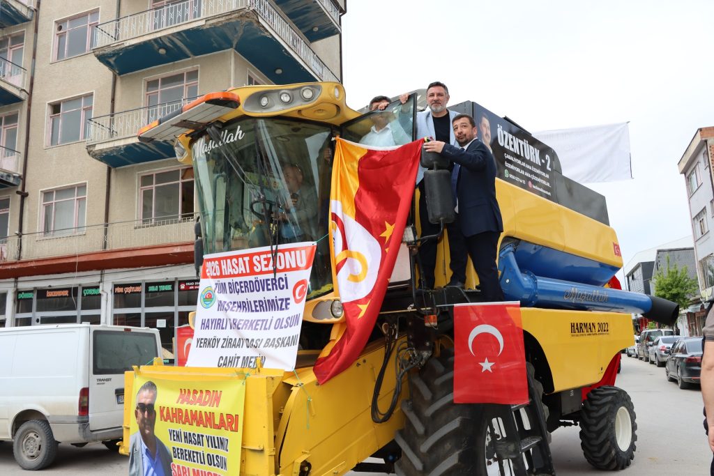 Biçerdöverler hasat için Güneydoğu illerine uğurlandı