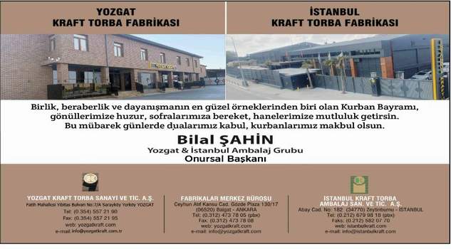 Hayırsever İş İnsanı Bilal Şahin’den bayram mesajı