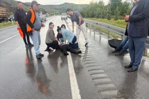 Aracın çarptığı vatandaş hayatını kaybetti