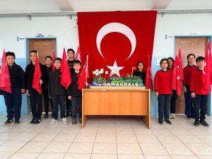 Okulda “Çanakkale ruhu” yaşatıldı