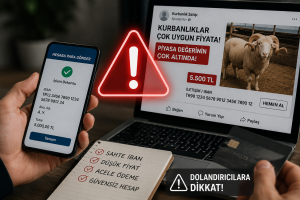Sahte IBAN ve ilanlara dikkat