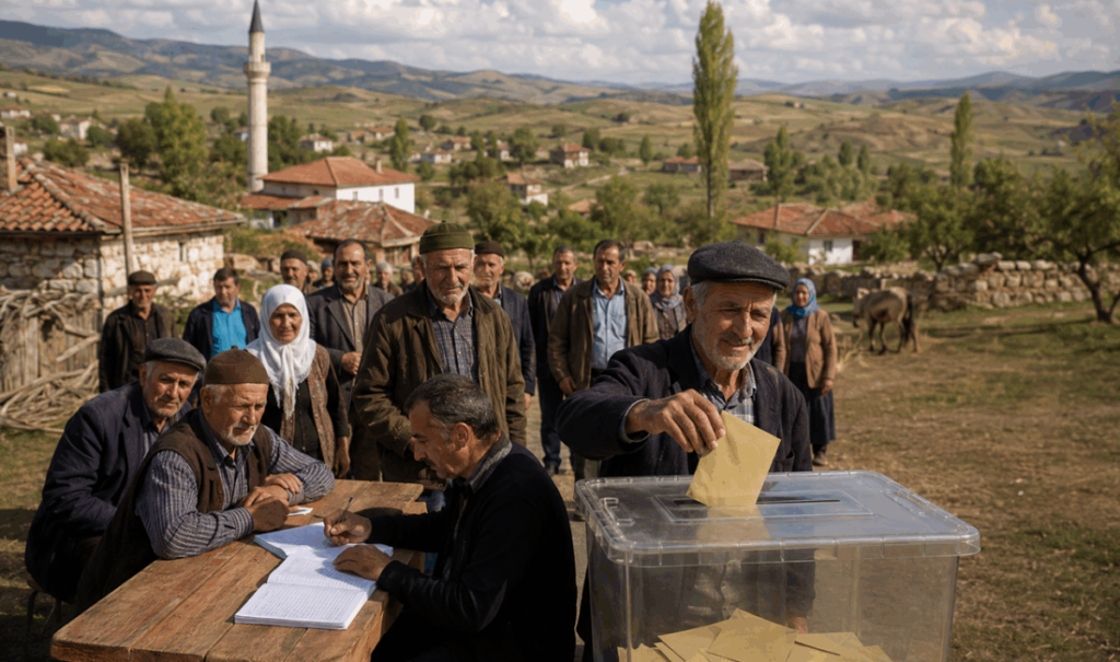 Köylerde cumhur ittifakı açık ara önde