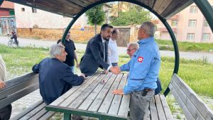 Şimşek mahalle ziyaretlerini sürdürüyor