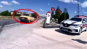 “Dur” ihtarına uymadı, 200 bin lira ceza yedi