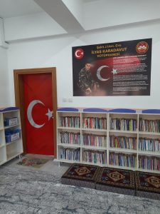 Şehidimizin adı kütüphanede yaşayacak