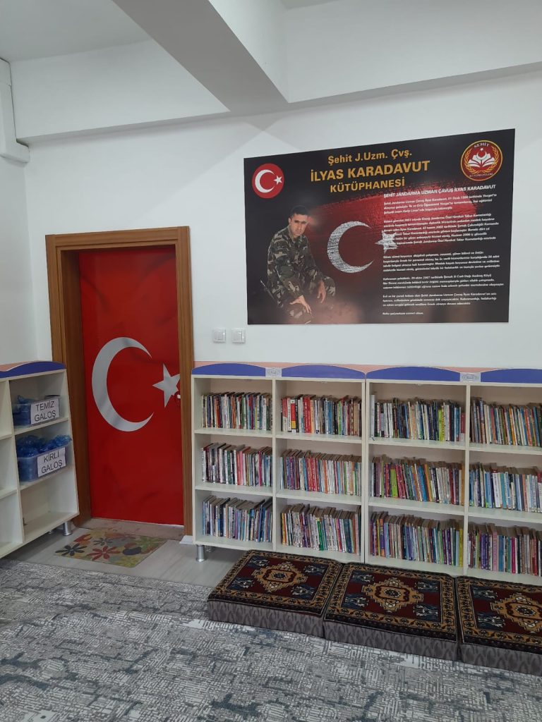 Şehidimizin adı kütüphanede yaşayacak