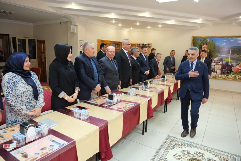 Vali Özkan: Hizmette verimlilik önceliğimiz