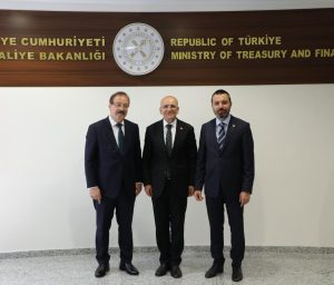 Akgül ve Şahan esnafın taleplerini Bakan Şimşek’e iletti