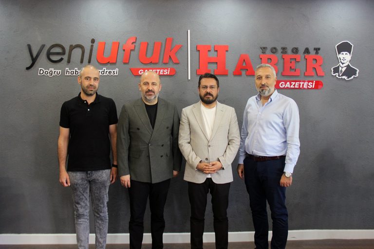 Gazetemize tebrik ziyaretleri devam ediyor