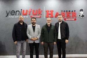Gazetemize tebrik ziyaretleri devam ediyor