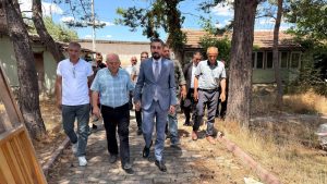 Başkan Şimşek köy sakinleri ile bir araya geldi