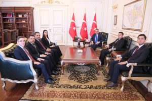Yeni idarecilerden Vali Özkan’a ziyaret