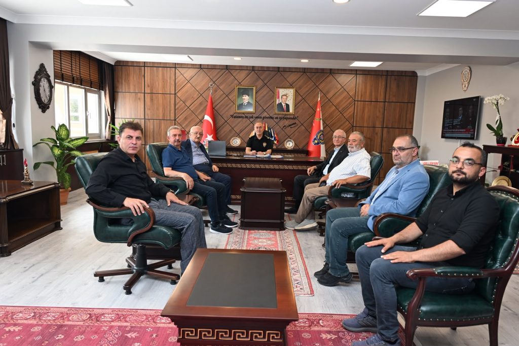 YGC yönetiminden İl Emniyet Müdürü Pekin’e ziyaret
