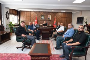 YGC yönetiminden İl Emniyet Müdürü Pekin’e ziyaret