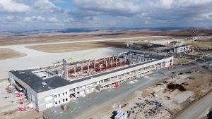 Havalimanı’nda çalışmalar hız kesmeden devam ediyor