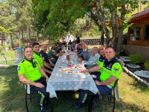 Jandarmadan şehit ve gazi ailelerine vefa buluşması