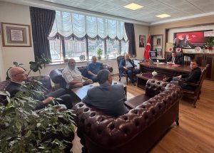 YGC’den İl Milli Eğitim Müdürü Türk’e hayırlı olsun ziyareti