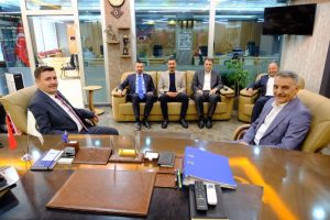 Özkan ve Şahan’dan hayırlı olsun ziyareti