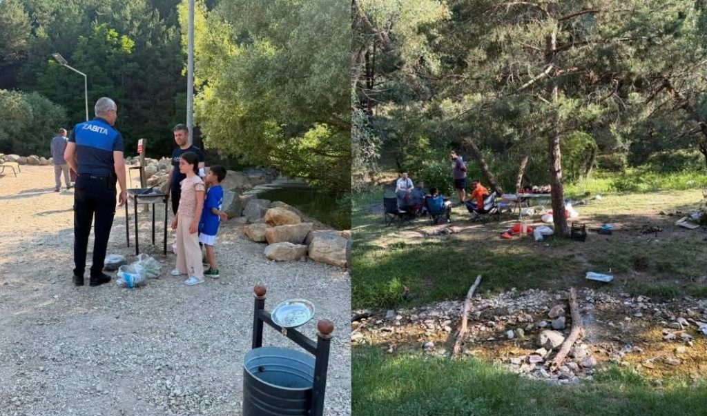 Piknik alanlarında sıkı denetim