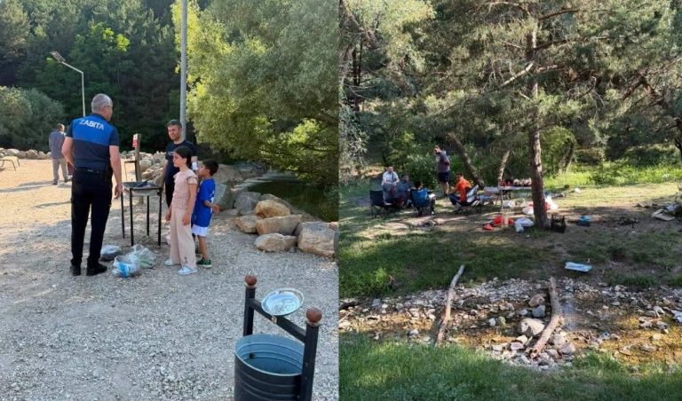 Piknik alanlarında sıkı denetim