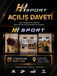Yozgat’ta spor malzemelerinde yeni adres