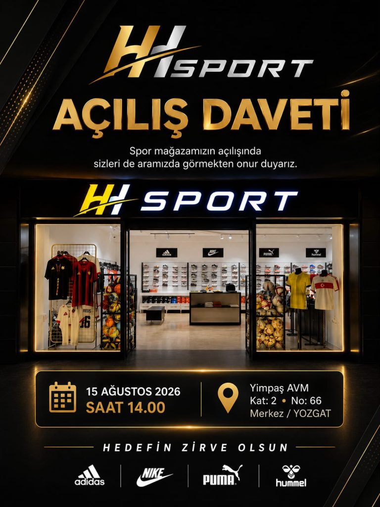 Yozgat’ta spor malzemelerinde yeni adres