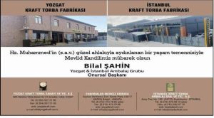 Hayırsever İş İnsanı Bilal Şahin’den Kandil mesajı