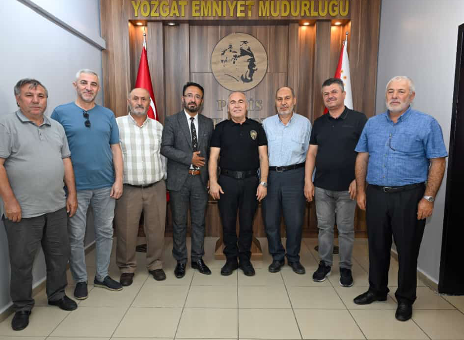 Din görevlilerinden Emniyet Müdürü Pekin’e ziyaret