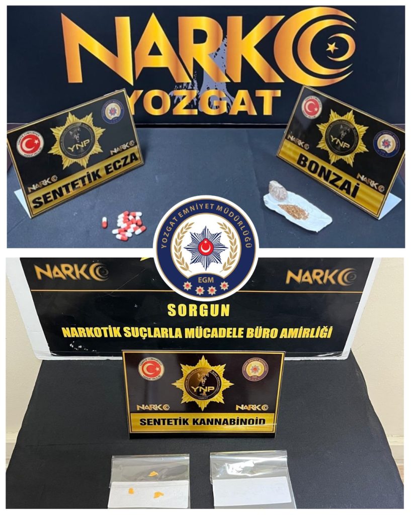 Uyuşturucu maddeler ele geçirildi