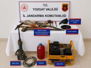 8 kişiye kaçak kazı baskını