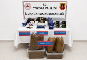 Yerköy’de kaçak tütün operasyonu