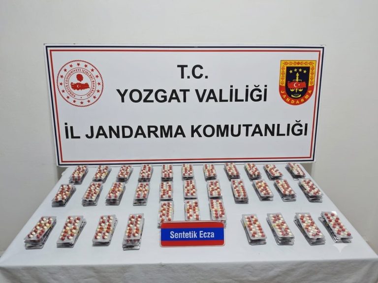 Uyuşturucu operasyonu: 1848 hap ele geçirildi