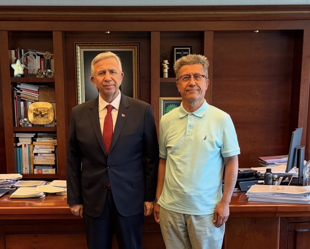 Taner Demirer’den  Başkan Yavaş’a ziyaret