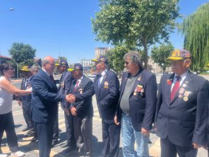 KKTC 5. Cumhurbaşkanı Tatar’dan Kayseri’de gazilere vefa ziyareti