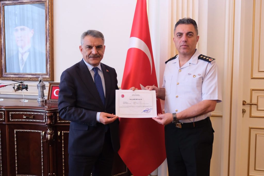 Vali Özkan’dan Yalınkılıç’a teşekkür