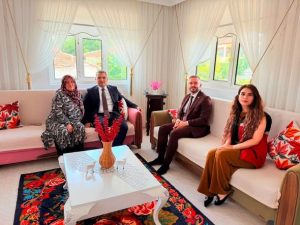 Şehit aileleri ve gazilere ziyaret