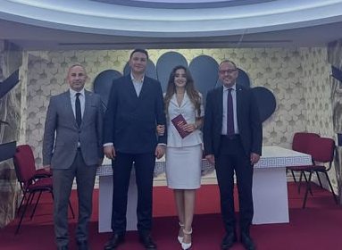 Kaymakam ve cumhuriyet savcısının mutlu günü
