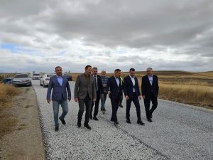Milletvekili Şahan çalışmaları yerinde inceledi