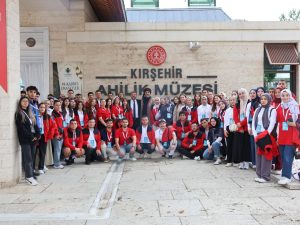 Gençler Ahilik Kültürünü yerinde tanıdı