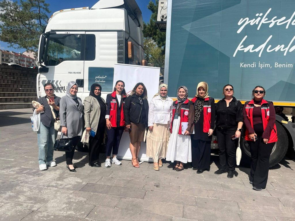 Girişimcilik Tırı Yozgat’ta kadınlar için yola çıktı