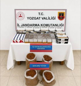 Yerköy’de kaçak tütün operasyonu