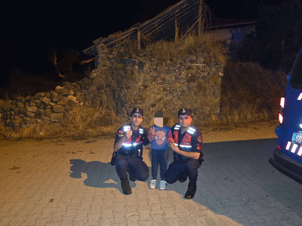 6 yaşındaki çocuk sağ salim bulundu