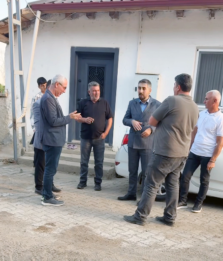 Şimşek, Kavurgalı köyü’nde vatandaşlarla buluştu