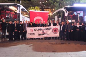 Şehit aileleri ve gaziler Karadeniz yolunda
